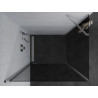 Mexen Pretoria люлееща се душ кабина 100 x 70 см, графит, хром - 852-100-070-01-40