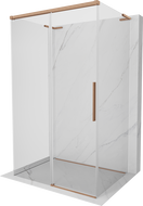 Mexen Rox-3S L тристенна разтегателна душ кабина 120 x 70 см, прозрачна,