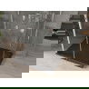 Mexen Omega душ кабина 3-стенна, с плъзгащи се врати 130 x 90 см, прозрачна, хром + поддушник Flat - 825-130-090-01-00-3s-4070