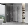 Mexen Mist-H Duo кабина за душ на панти 115 x 115 см, прозрачно, хром - 8A5-115L-115P-01-00