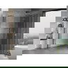 Mexen Mist-H Duo обръщаема душ кабина 90 x 95 см, прозрачно, хром - 8A5-090L-095P-01-00