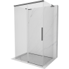 Mexen Rox-3S L душ кабина 3-стенна плъзгаща се 135 x 120 см, прозрачна, четкано