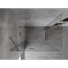 Mexen Mist-H Duo душ кабина с отварящи се врати 120 x 75 cm, прозрачна, хром - 8A5-120L-075P-01-00