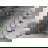Mexen Mist-H Duo душ кабина със сгъваеми врати 95 x 75 см, прозрачна, хром - 8A5-095L-075P-01-00
