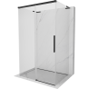 Mexen Rox-3S L Черна плъзгаща се 3-стенна душ кабина 155 x 80 см, прозрачна - 8C2L-155-080-70-00-3S