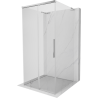 Mexen Rox-3S L 3-стенна плъзгаща се душ кабина 110 х 110 см, прозрачна, хром - 8C2L-110-110-01-00-3S