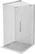 Mexen Rox-3S L тристенна плъзгаща се душ кабина 120 x 120 см, прозрачна, хром