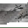 Mexen Mist H Duo душ кабина 100 x 95 см, прозрачна, черна - 8A5-100L-095P-70-00