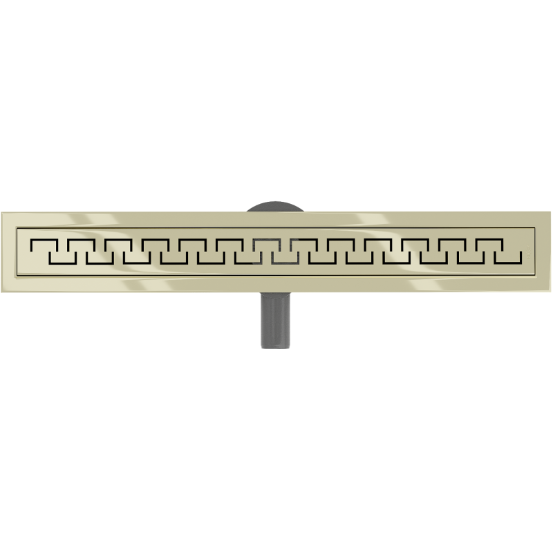 Mexen Flat 360° M15 линеен въртящ се отток 50 см, златен - 1524050-40