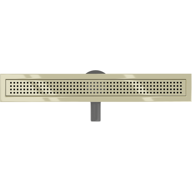 Mexen Flat 360° M08 линеен въртящ се сифон 50 см, златен - 1525050-40