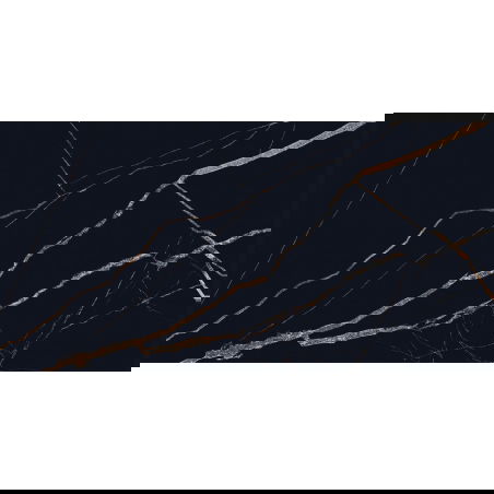 Mexen Fossil Черен пробен образец от остъклен гранитогрес рект. G1, подово-стенна плочка 120 x 60 см, висок блясък - TL213-00-S