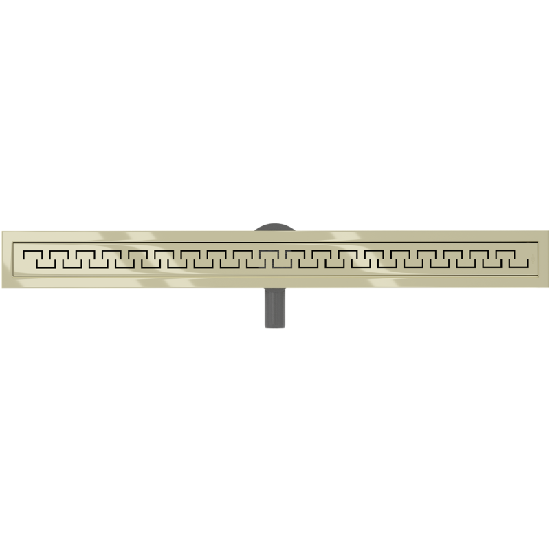 Mexen Flat 360° M15 линеен въртящ се сифон 90 см, златен - 1524090-40