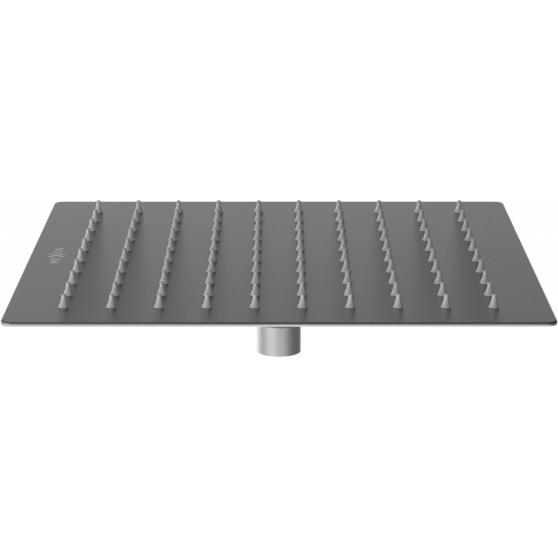 Mexen Slim дъждовна глава 25 x 25 см, графит - 79125-66