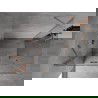Mexen Mist H Duo душ кабина с врати 120 x 80 см, прозрачна, матирана мед - 8A5-120L-080P-65-00