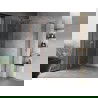 Mexen Mist H Duo плъзгаща се душ кабина 90 x 85 см, прозрачна, четкана мед - 8A5-090L-085P-65-00