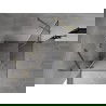 Mexen Mist H Duo отваряща се душ кабина 75 x 75 см, прозрачна, златна - 8A5-075L-075P-50-00
