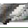 Mexen Mist H Duo сгъваема душ кабина 80 x 85 см, прозрачна, златна - 8A5-080L-085P-50-00