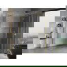 Mexen Mist H Duo душ кабина отваряща се 70 x 100 cm, прозрачна, златна четкана - 8A5-070L-100P-55-00