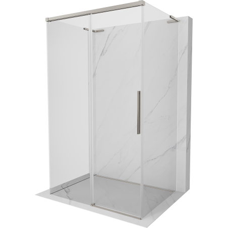 Mexen Rox-3S L 3-стенна плъзгаща се душ кабина 90 x 100 см, прозрачна, матиран