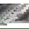 Mexen Mist H L Duo душ кабина с врати 90 x 90 cm, прозрачен, хром - 8A5L-090L-090P-01-00