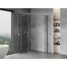 Mexen Mist H L Duo отваряща се душ кабина 100 x 70 см, прозрачна, хромирана - 8A5L-100L-070P-01-00