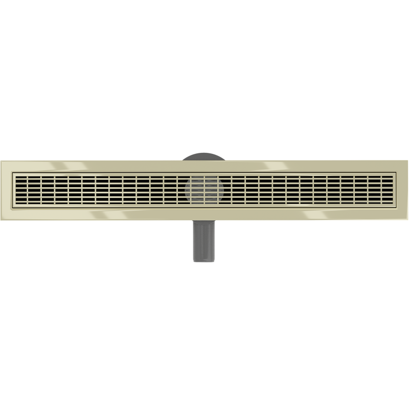 Mexen Flat 360° M33 въртящ се линеен сифон 50 см, златен - 1533050-40
