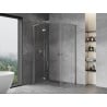 Mexen Mist H L Duo душ кабина откриваща се 120 x 75 см, прозрачна, хром - 8A5L-120L-075P-01-00
