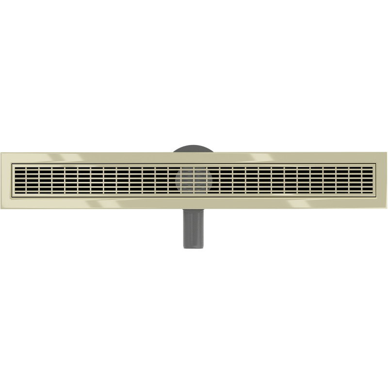 Mexen Flat 360° M33 въртящ се линеен сифон 70 см, златист - 1533070-40