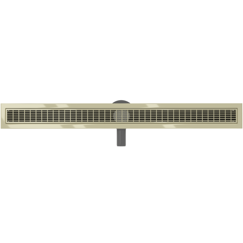 Mexen Flat 360° M33 въртящ се линеен сифон 80 см, златен - 1533080-40