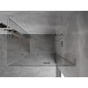 Mexen Mist H L Duo Душ кабина с отварящи се врати 70 x 90 см, прозрачна, хром - 8A5L-070L-090P-01-00