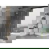 Mexen Mist H L Duo Душ кабина с отварящи се врати 70 x 90 см, прозрачна, хром - 8A5L-070L-090P-01-00