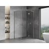 Mexen Mist H L Duo кабина за душ плъзгаща се 80 x 100 см, прозрачна, хром - 8A5L-080L-100P-01-00