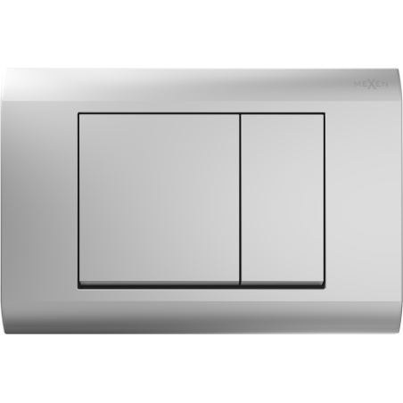 Mexen Fenix 01 бутон за изплакване, матиран хром - 600102