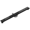 Течаща глава Mexen Flat 360° M01 с линейно оттичане 100 см, черен - 1720100-40