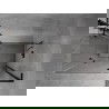 Mexen Mist-H L Duo Плъзгащо се душ кабина 75 x 120 cm, прозрачно, черно - 8A5L-075L-120P-70-00