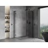 Mexen Mist-H L Duo Плъзгащо се душ кабина 75 x 120 cm, прозрачно, черно - 8A5L-075L-120P-70-00