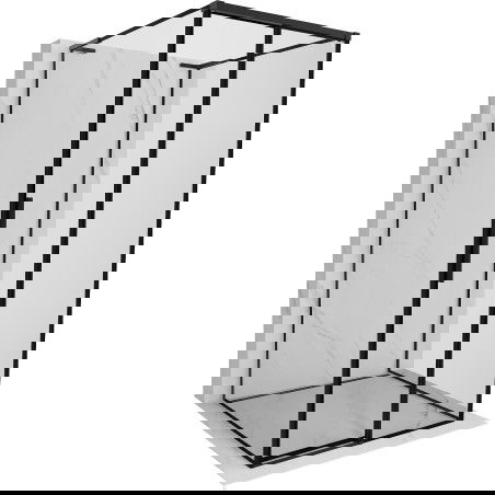 Mexen Rox-3S L душ кабина 3-стенна плъзгаща се дясна 90 x 90 см, черна рамка, черна - 8C2L-090-090-70-70-3S-P