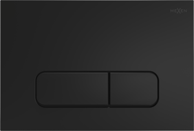 Mexen Fenix 02 бутон за изплакване, черен мат - 600203