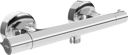 Mexen Slim термостатичен душ батерия, хром - 77105-00