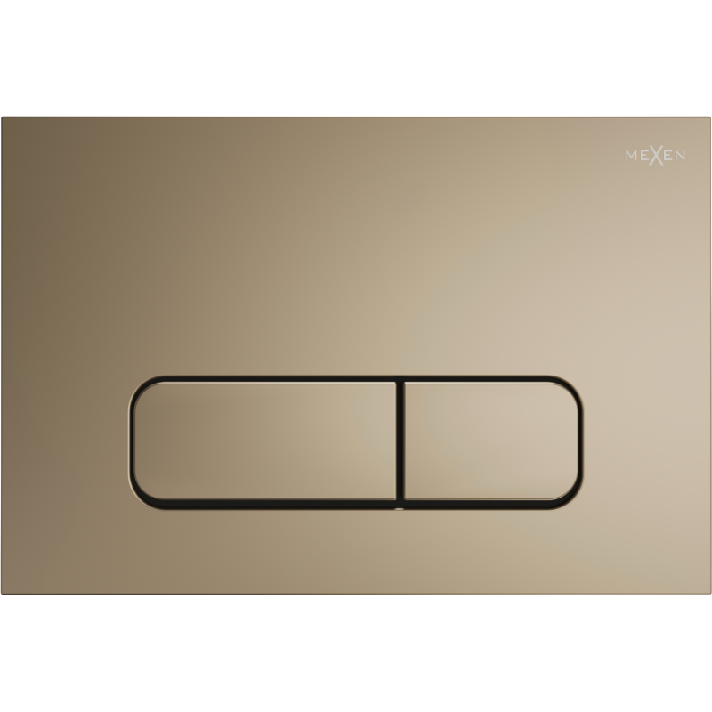 Mexen Fenix 02 бутон за промиване, златен шампанско - 600204