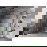 Mexen Mist-H L Duo душ кабина 95 x 70 см, прозрачна, четкана мед - 8A5L-095L-070P-65-00