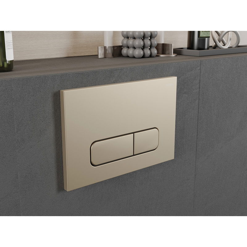 Mexen Fenix 02 бутон за промиване, златен шампанско - 600204