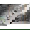 Mexen Mist-H L Duo душ кабина с врати 120 x 115 см, прозрачно, матирана мед - 8A5L-120L-115P-65-00