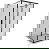 Mexen Rox-3S L душ кабина 3-стенна плъзгаща се дясна 120 x 120 см, черна рамка, черна - 8C2L-120-120-70-70-3S-P