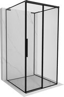Mexen Rox-3S L душ кабина 3-стенна плъзгаща се дясна 120 x 120 см, черна рамка, черна - 8C2L-120-120-70-70-3S-P