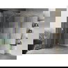 Mexen Mist-H L Duo сгъваем душ кабина 80 x 80 см, прозрачна, златна - 8A5L-080L-080P-50-00