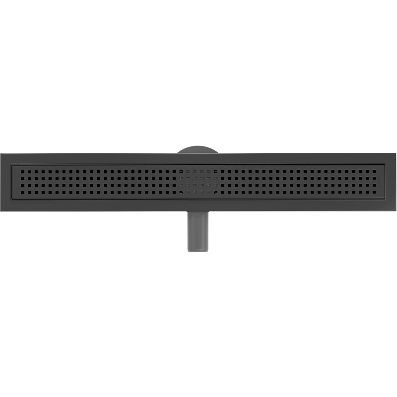 Mexen Flat 360° M08 въртящ се линейно оттичане 50 см, черно - 1725050-40