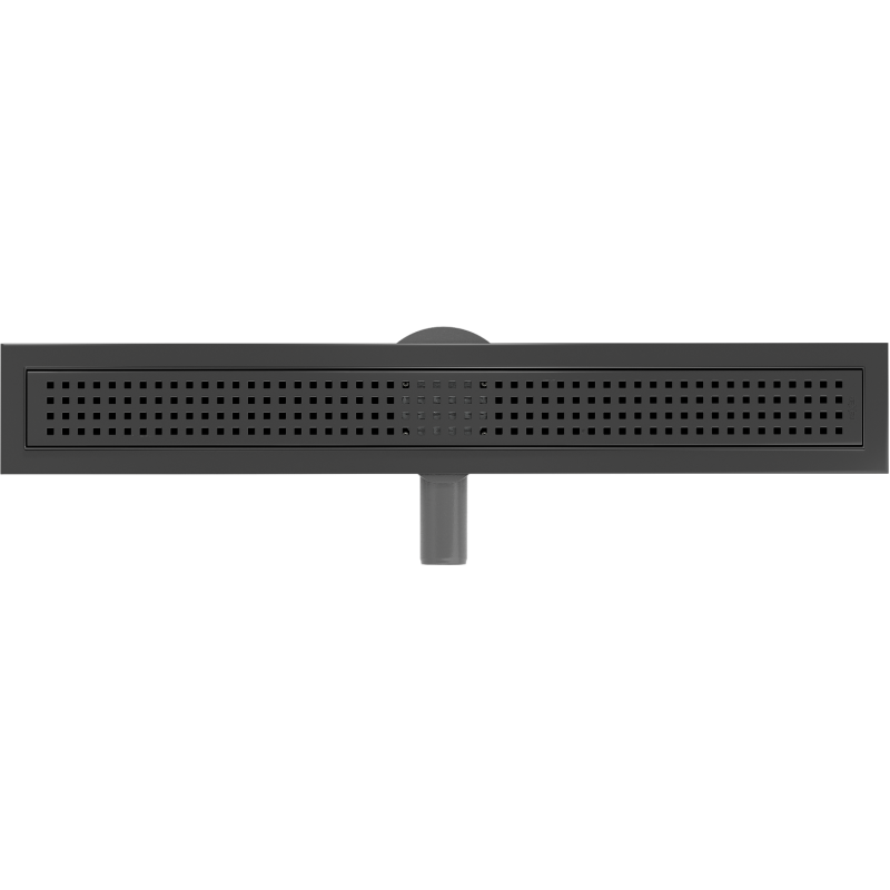 Mexen Flat 360° M08 въртящ се линеен отвод 60 cm, черен - 1725060-40