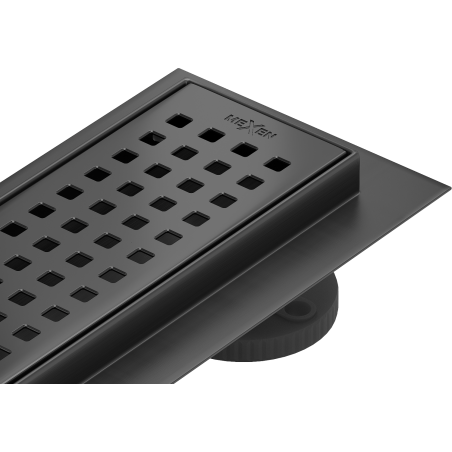 Mexen Flat 360° M08 въртящ се линеен отвод 60 cm, черен - 1725060-40