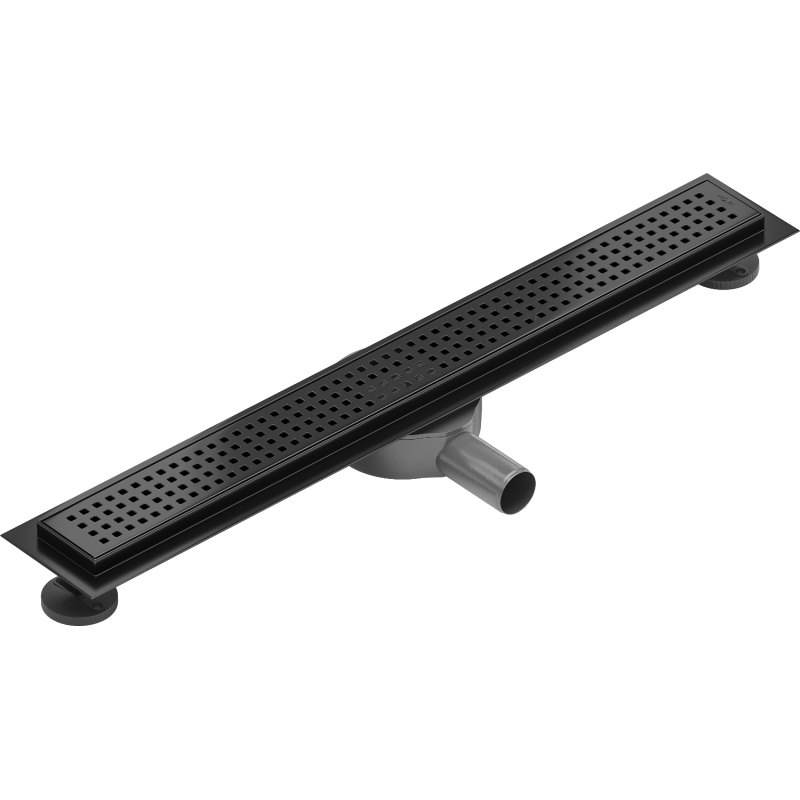 Mexen Flat 360° M08 въртящ се линеен отвод 60 cm, черен - 1725060-40